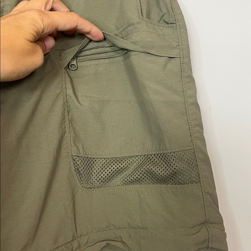 Columbia Women's Khaki Outdoor‎ Utility Convertible Pants Shorts Size Small - Picture 4 of 8